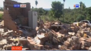 Humilde panadero de Areguá lo pierde todo tras temporal | Noticias Paraguay