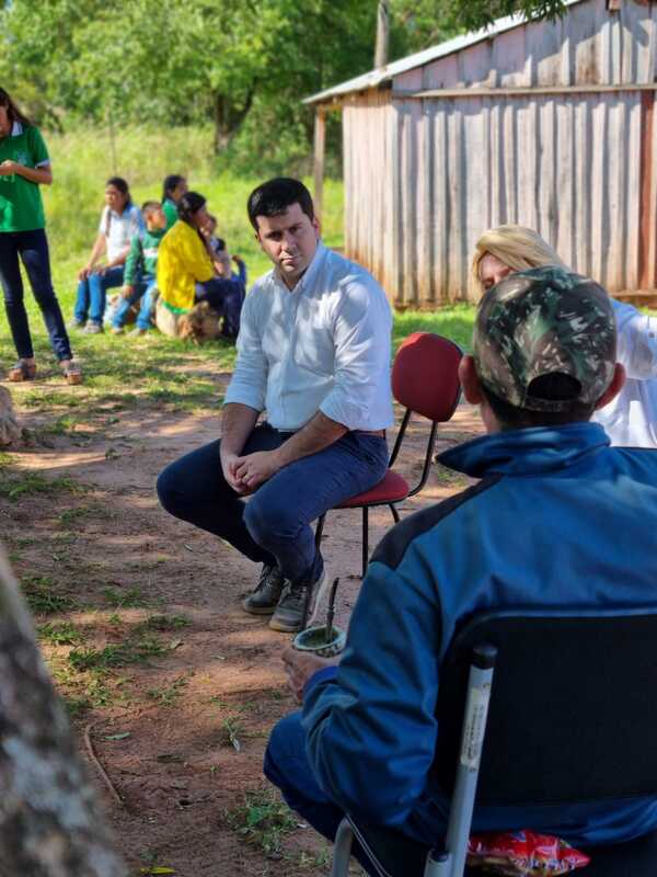 Villarejo prometió caminos de todo tiempo en Caaguazú - El Independiente