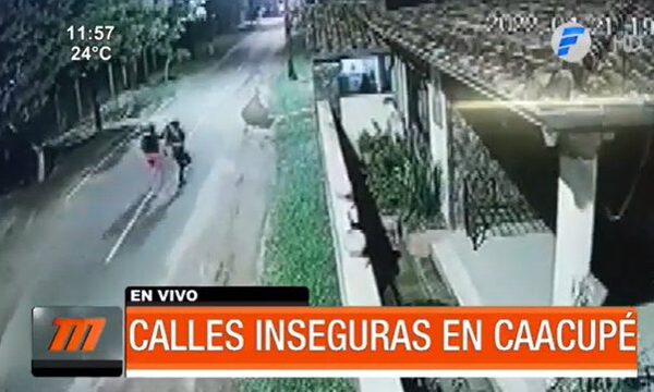 Calles inseguras en zona de la UNA, filial Caacupé - PARAGUAYPE.COM