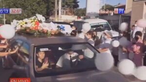 Con mucho dolor despiden a la enfermera fallecida en explosión