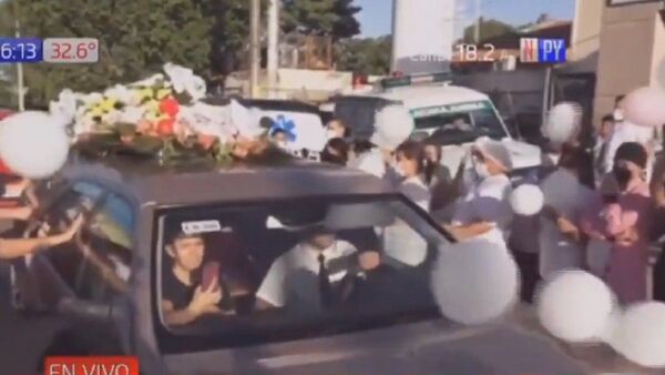 Con mucho dolor despiden a la enfermera fallecida en explosión