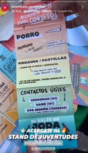 Polémica en Argentina por campaña que aconseja tomar “poquita” cocaína - Mundo - ABC Color