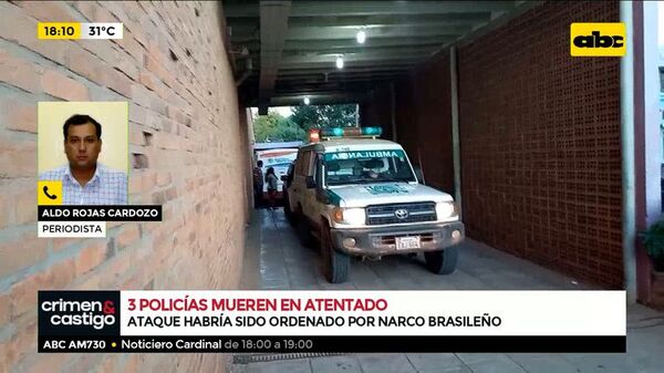 Allanan casas del supuesto mandante del asesinato de policías en Puentesiño - Mesa de Periodistas - ABC Color