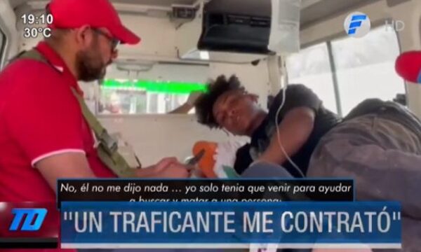 Confesión del presunto sicario detenido tras el atentado en J. León Mallorquín | Telefuturo