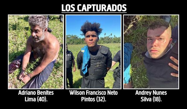 Caen tres brasileños tras atentado contra subcomisario en Mallorquín - Nacionales - ABC Color