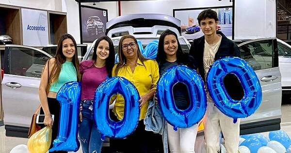 La Nación / Geely ya cuenta con unas 1.000 unidades recorriendo el país