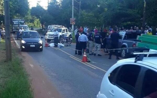Policía mató a un presunto moto asaltante en Capiatá – Prensa 5