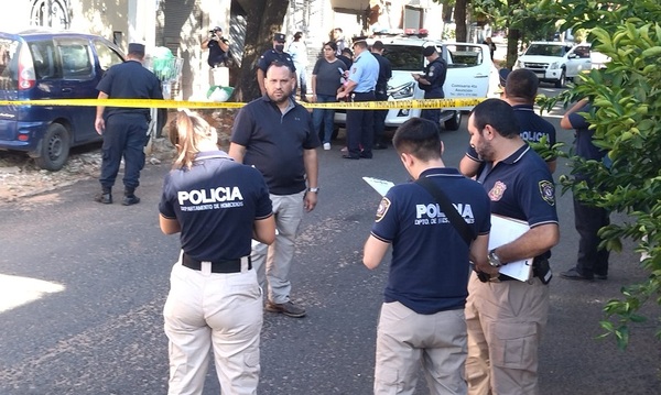 Presunto sicariato en asunción