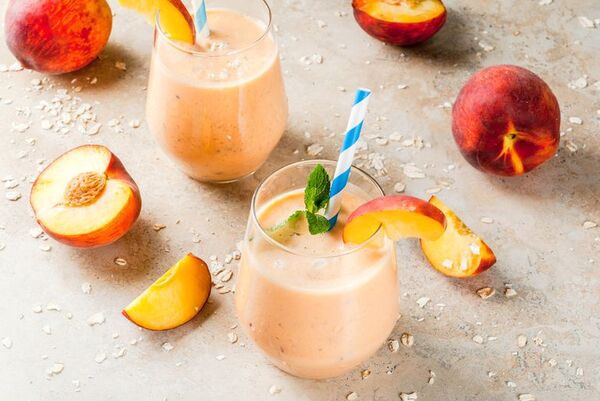 Batido rehidratante de durazno, una bebida deliciosa y natural - Gastronomía - ABC Color