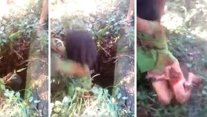 Estuvo 10 horas en un pozo y ¡sobrevivió!