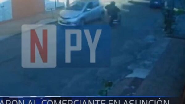 Difunden video del asesinato de comerciante en Asunción