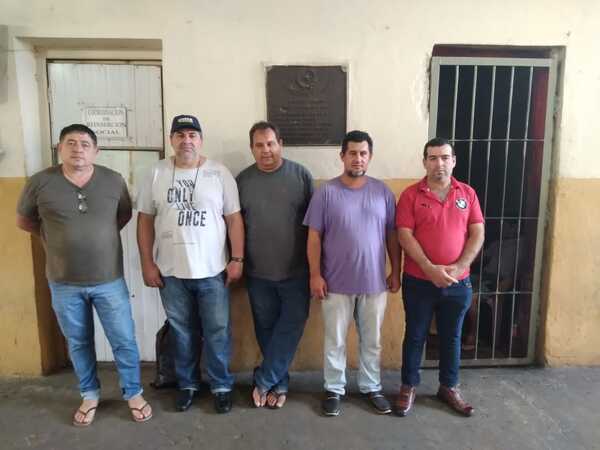 Camioneros imputados por extorsión ya están en Tacumbú - Judiciales.net