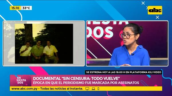 “Sin censura: todo vuelve”: Documental sobre época en la que el narcotráfico marcó al periodismo - Ensiestados - ABC Color