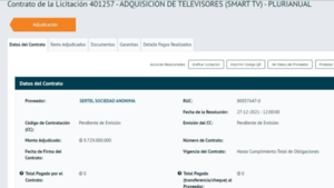 MEC adquiere televisores de “oro” - El Independiente