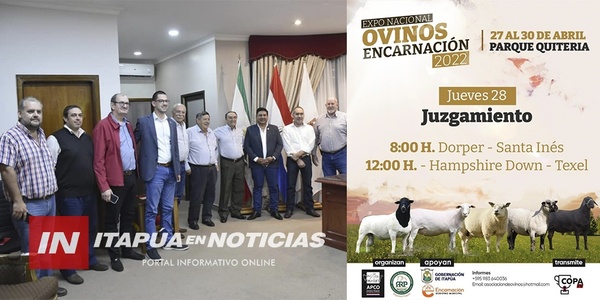 GOBERNADOR INVITADO ESPECIAL DE LA GRAN FERIA OVINA