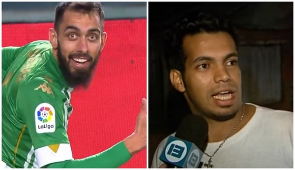 El futbolista español Borja Iglesias imitó al “borracho de la arbolada” - Te Cuento Paraguay