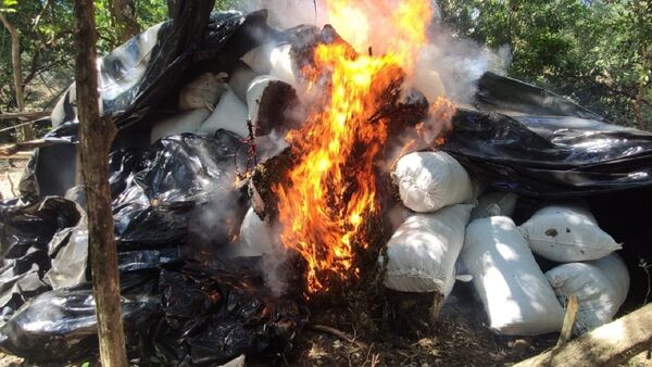 Caen más de 11 toneladas de marihuana en ex Puentesiño