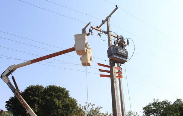 ANDE anuncia las 10 zonas en donde habrá cortes de energía eléctrica este miércoles - Nacionales - ABC Color