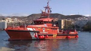 Salvamento marítimo rescata a 115 migrantes, uno fallecido, a 132 millas de Gran Canaria