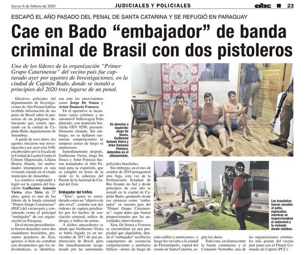 ¿Pagaba por protección? - Nacionales - ABC Color