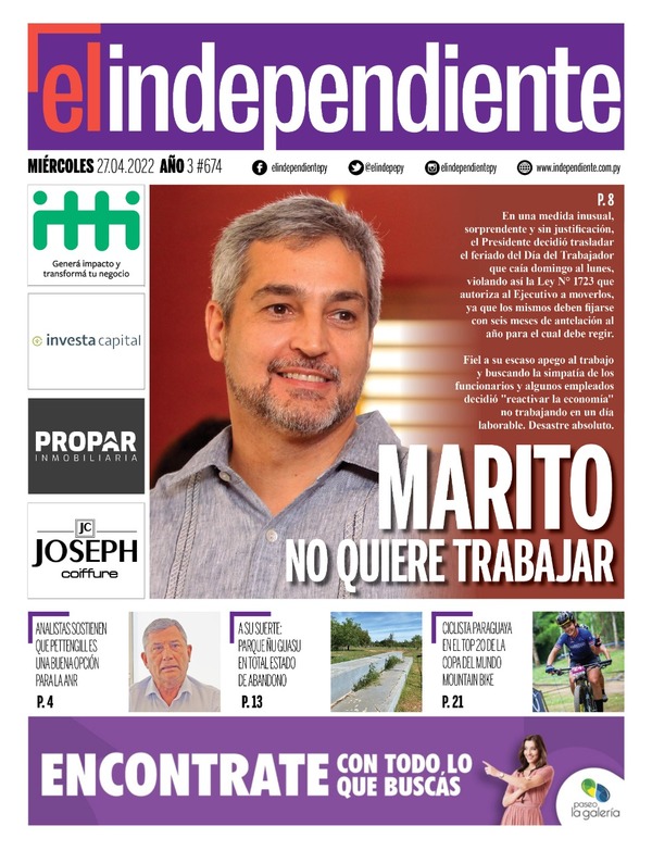 27-04-2022 - El Independiente