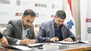 Firma de convenio entre las municipalidades de San Lorenzo y Asunción, sin detalles - San Lorenzo Hoy