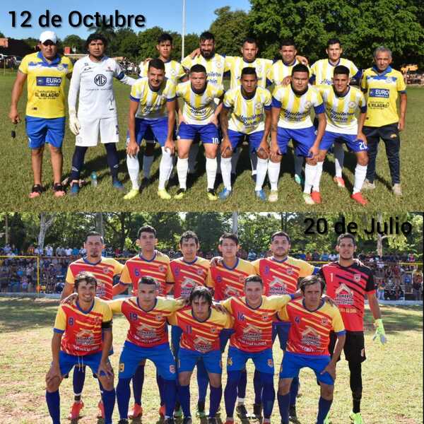 12 de Octubre y 20 de Julio, los primeros clasificados - San Lorenzo Hoy
