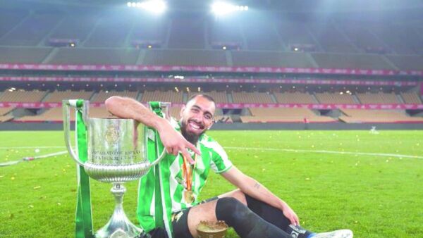 Borja, "el borracho de la arbolada" del Betis