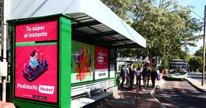 Asunción: entregan modernos sistemas de refugios para pasajeros