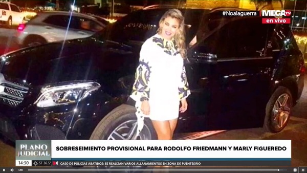 Marly Figueredo recupera su camioneta - Megacadena — Últimas Noticias de Paraguay