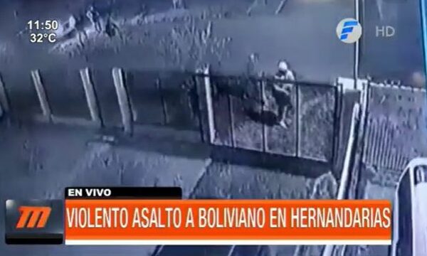 Violento asalto a boliviano en Hernandarias | Telefuturo