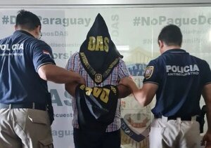 Detienen a presidente de cooperativa por presunta extorsión | Noticias Paraguay