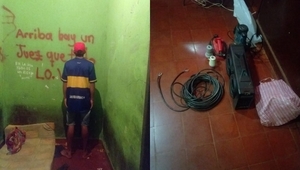 Tras hurto, Policía aprehende a sup. autor y recupera objetos en B° San Pedro.