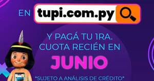 La Nación / La feria mensual virtual de Tupi empieza mañana, con importantes beneficios y descuentos