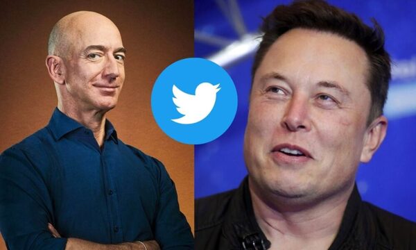 Jeff Bezos (Amazon) insinúa los motivos por los que Elon Musk ha comprado Twitter