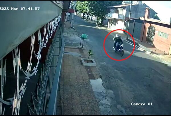 Caso de sicariato en barrio Obrero: Falta identificar al conductor de la motocicleta - Megacadena — Últimas Noticias de Paraguay