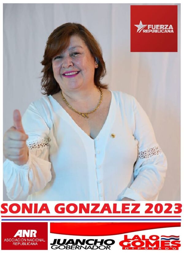 SONIA MARIA GOZALEZ (ANR): “Las mujeres debemos pelear por los espacios de poder para revindicar los derechos de nuestras congéneres”