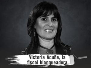 Victoria Acuña, la fiscal blanqueadora. - El Independiente