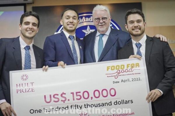 ReMango se convierte en ganador del Hult Prize 2021 en Londres, que es conocido como el Premio Nobel Universitario