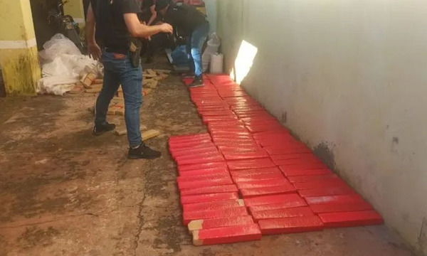 Incautan más de 388 kilos de marihuana en Amambay - OviedoPress