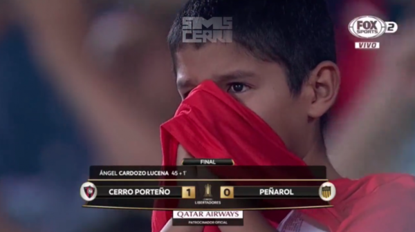 El pequeño que emocionó a todos es hijo de una figura de Cerro Porteño