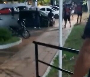 ¿Hinchas de Olimpia respondieron con balas ataque cerrista? VIDEO)