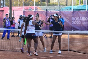 Auspicioso debut de tenistas paraguayas en juegos de la juventud - .::Agencia IP::.