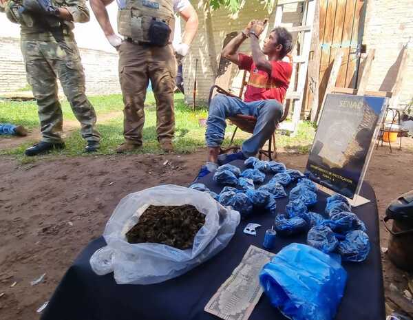 Diario HOY | Allanan aguantadero de asaltantes y punto de venta de drogas en Luque