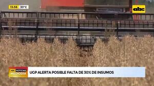 UGP alerta posible falta de un 30% de insumos - ABC Noticias - ABC Color