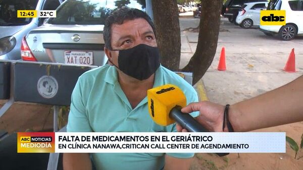 Falta de medicamentos en el geriátrico - ABC Noticias - ABC Color