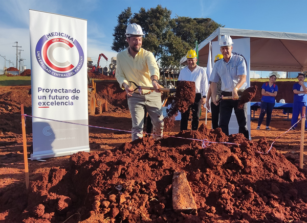 Universidad privada inició construcción de clínica médica en Ciudad del Este