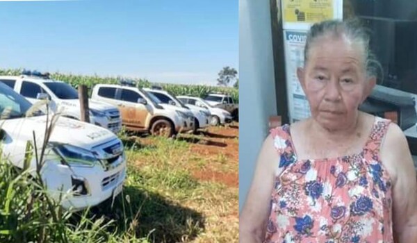 Más de 100 policías en 25 patrulleras desalojaron a una abuelita - Noticiero Paraguay