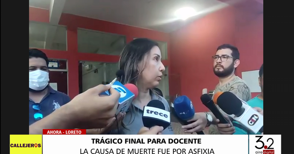 Para Fiscalía, crimen de docente fue con fines de robo de automóvil