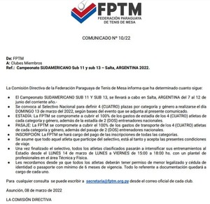 Padres de niños mesatenistas deben cargar con gastos tras promesa incumplida - PARAGUAYPE.COM